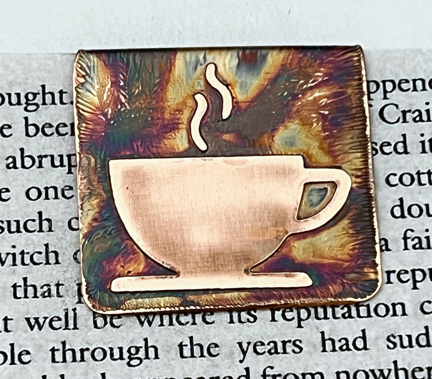 Cup bookmark