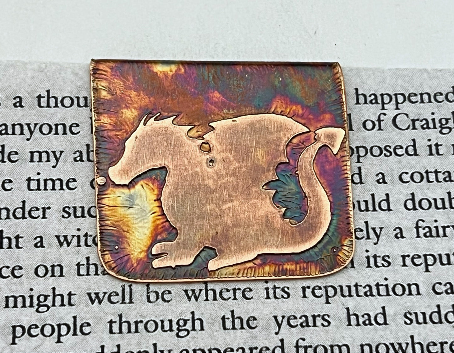 Dragon bookmark