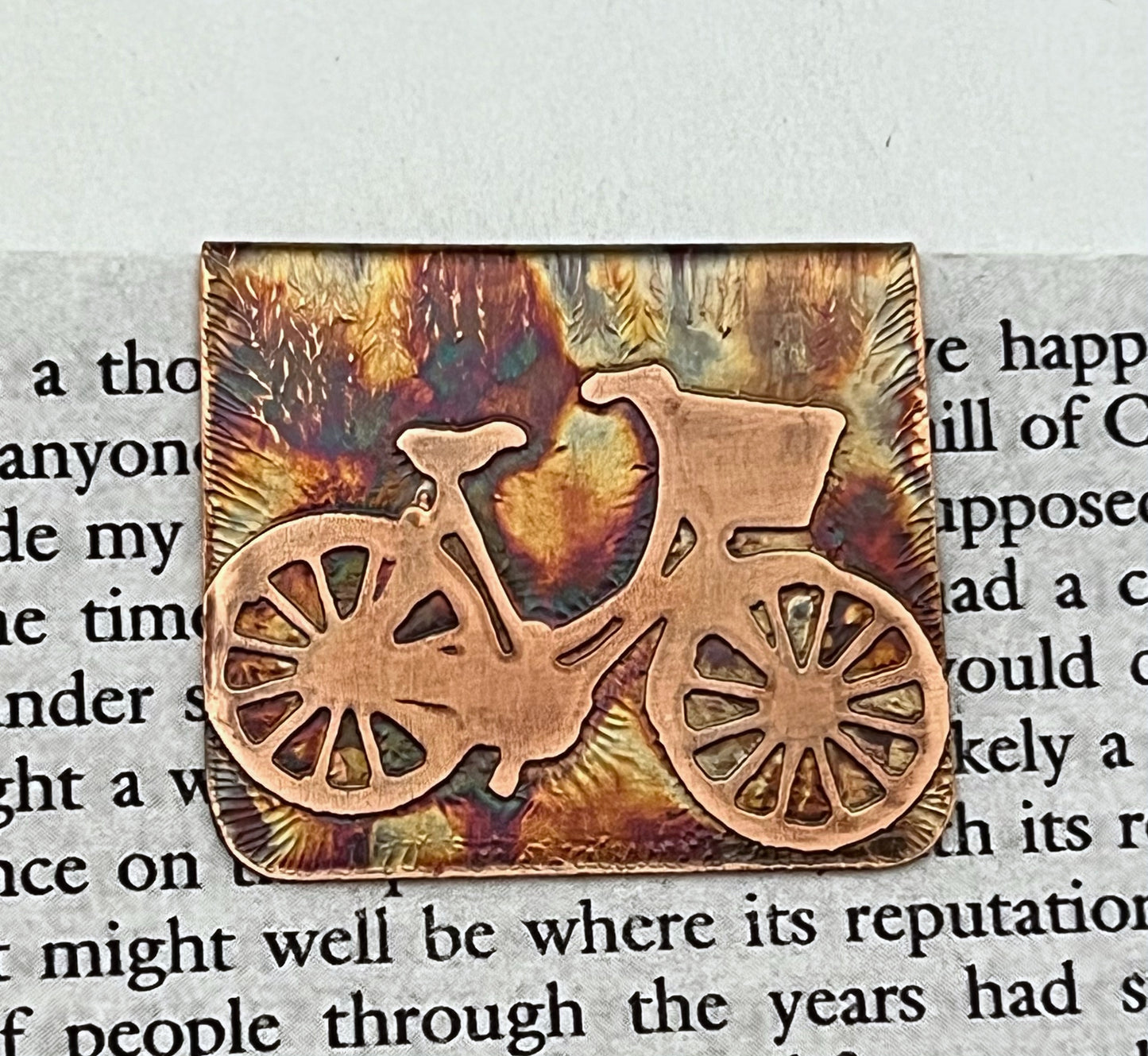 Bike bookmark