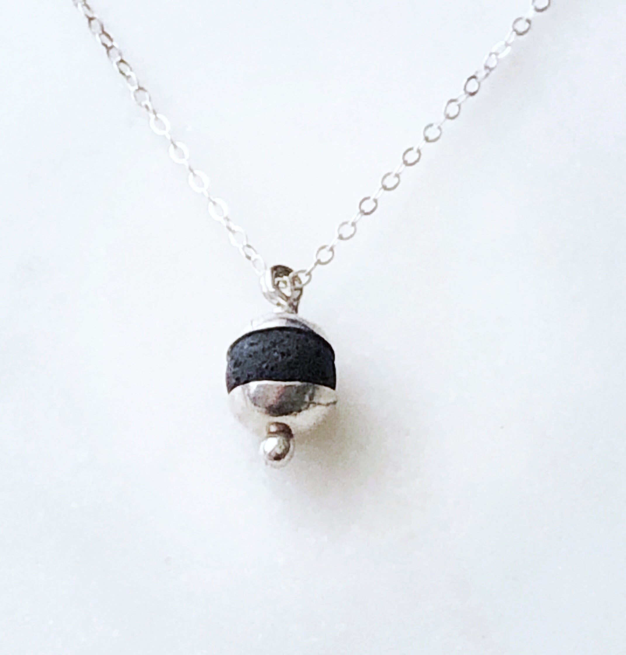 Lava stone oil diffuser on sale necklace